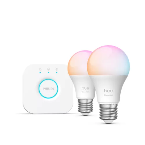Essential Starter Kit: 2 E27 Smart Bulbs (806 Lm)
