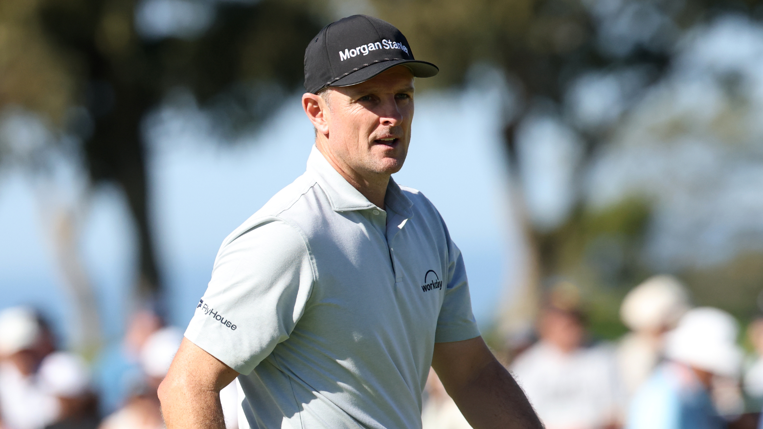 Justin Rose at the Farmers Insurance Open