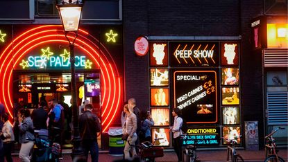 Amsterdam red light district