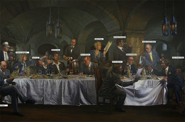 judgement of paris, vineyard at stockcross