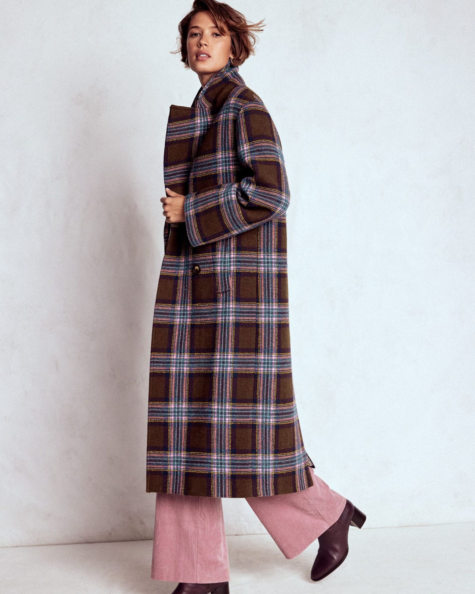 Boden Cocoon Wool Coat