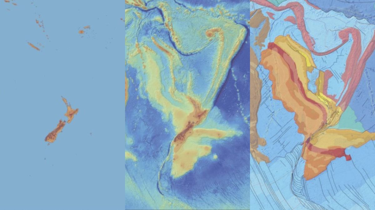 La Zealandia, il continente nascosto della Terra, si separò dal supercontinente Gondwana in un’ardente alluvione 100 milioni di anni fa.