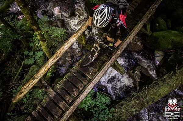 I bet riders who rode this bridge never realized what was below them.
