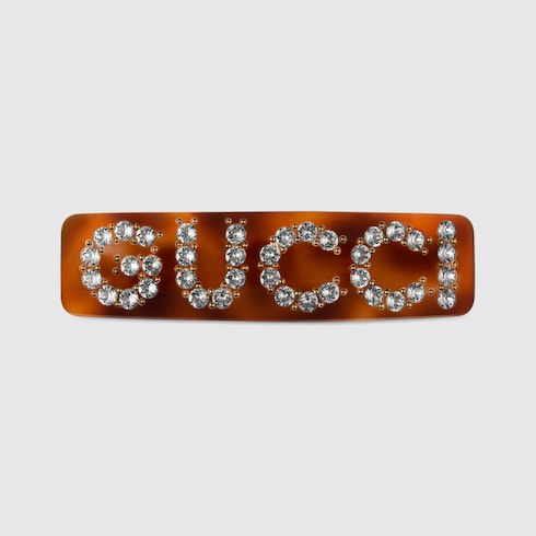 Crystal Gucci Single Hair Clip