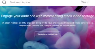 Homepage of iStock, one of the best stock video sites