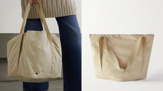 The Row designer tote bags