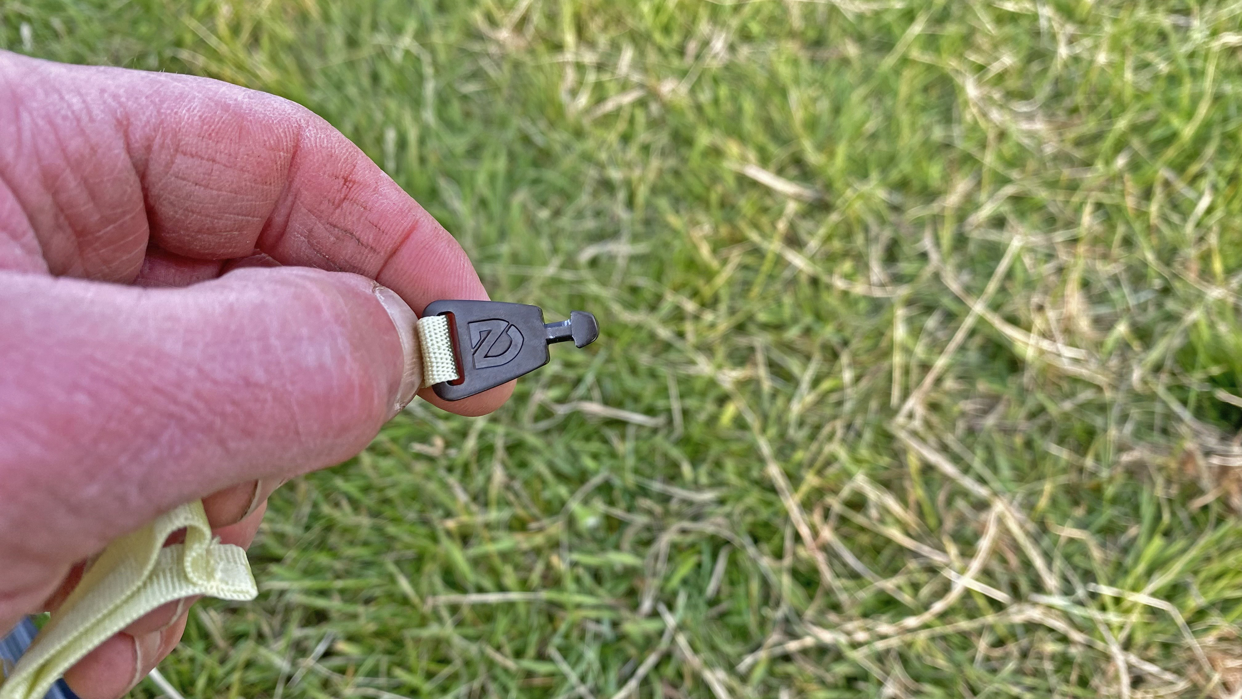 Showing the Nemo Dagger Osmo&#039;s flysheet connector