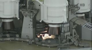 H2-B Rocket Engine Fires