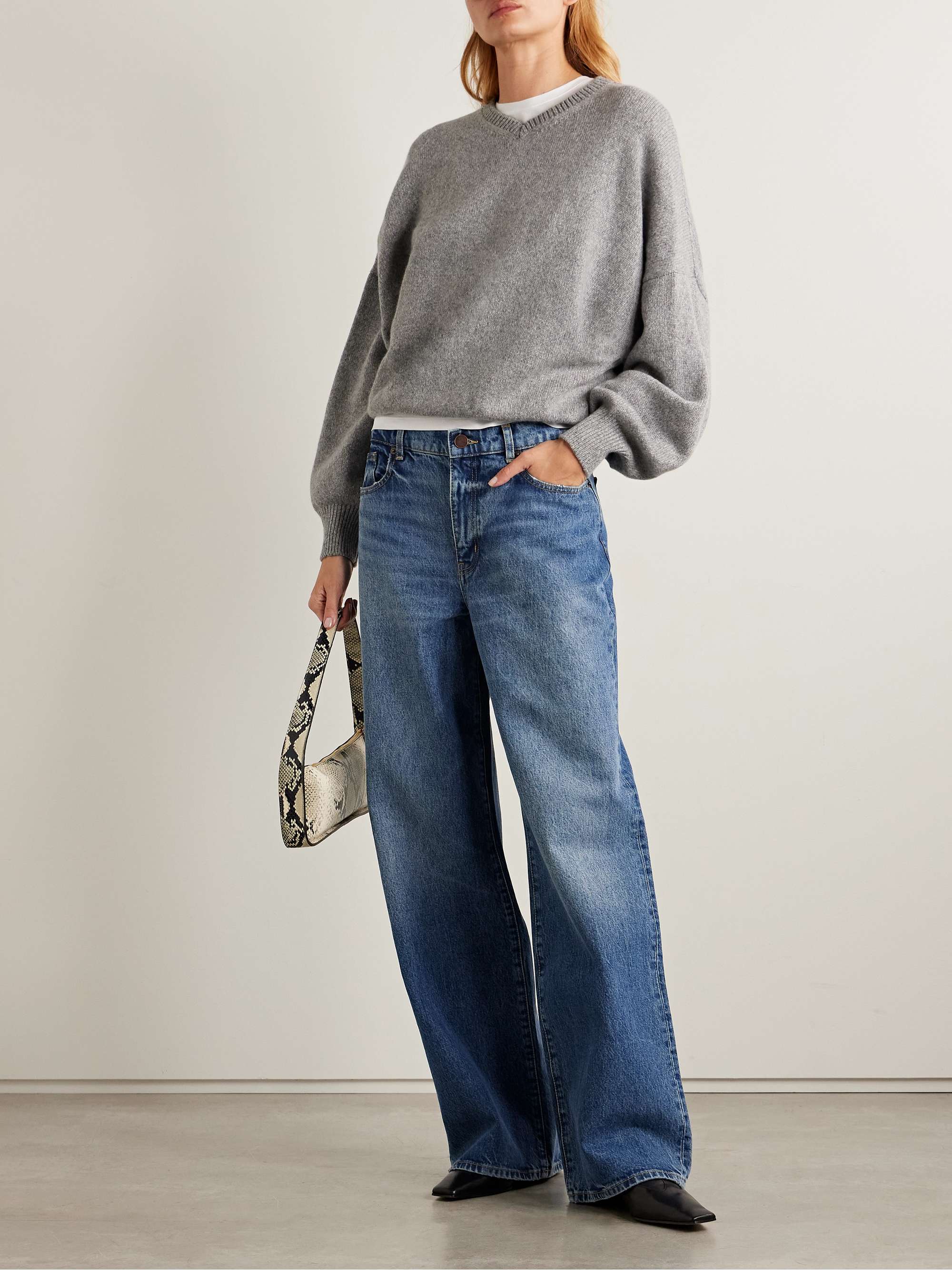 Isadora High-Rise Wide-Leg Jeans