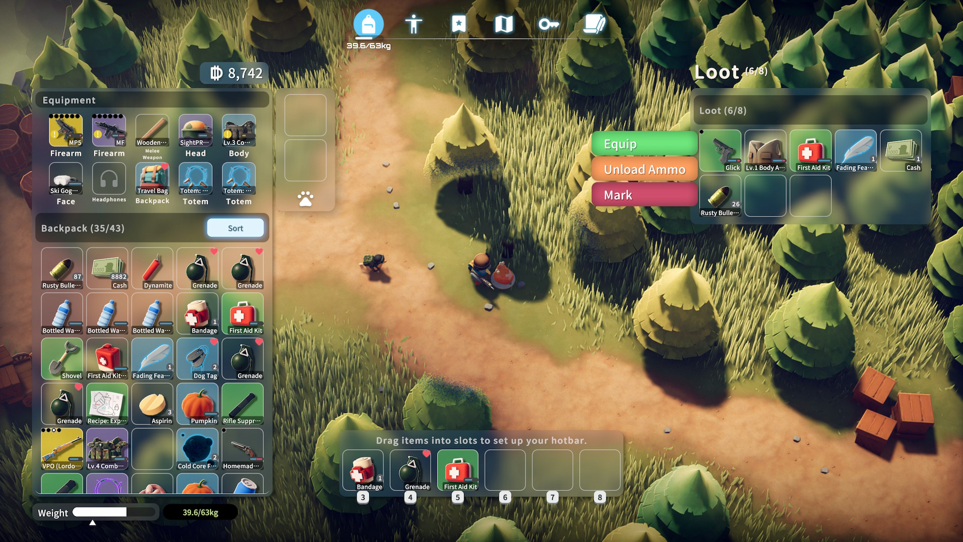 How ammo works in Escape From Duckov