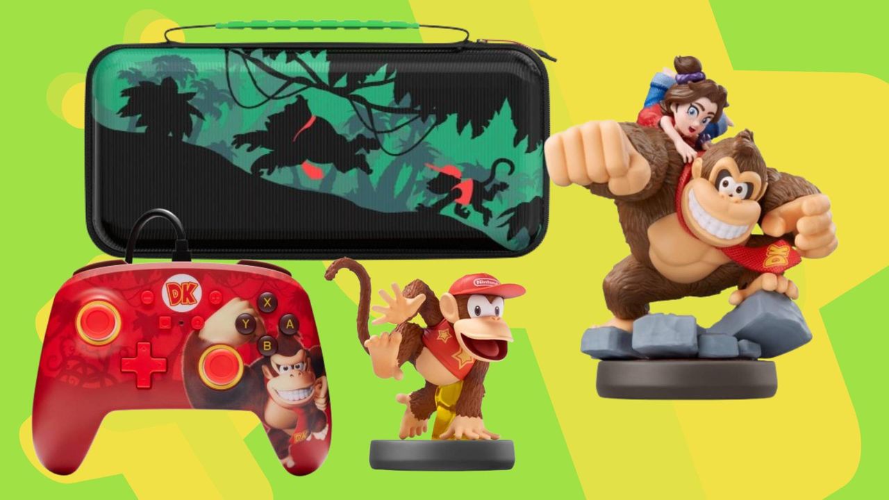 Donkey Kong świętuje 45 lat — akcesoria do Switch 2 z motywem DK