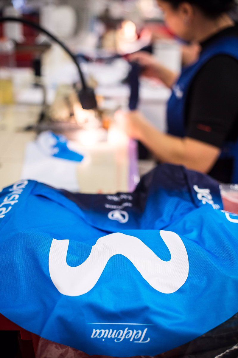 The 2018 Movistar jersey