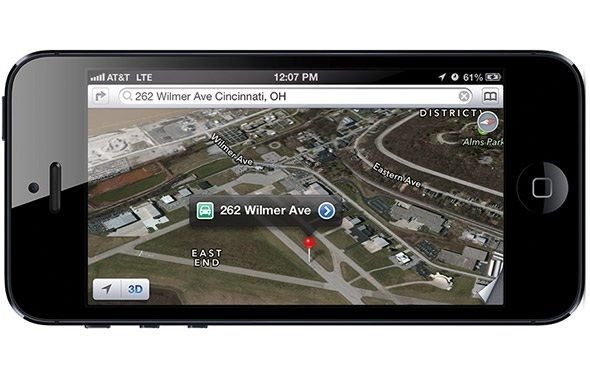 Wrong-Way Award: Apple Maps