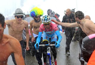 Vincenzo Nibali on stage twenty at the 2013 Giro d'Italia