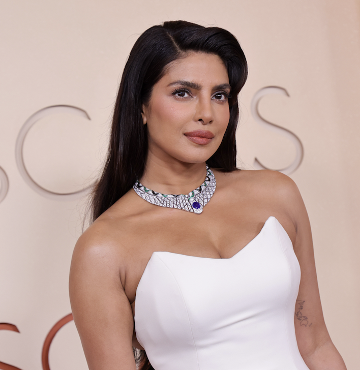 Priyanka Chopra attends the 98th Oscars at Dolby Theatre on March 15, 2026 in Hollywood, California.
