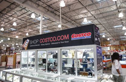 nterior view of a Costco store on August 18, 2020 in Teterboro, New Jersey. (Photo by Kena Betancur/VIEWpress) 