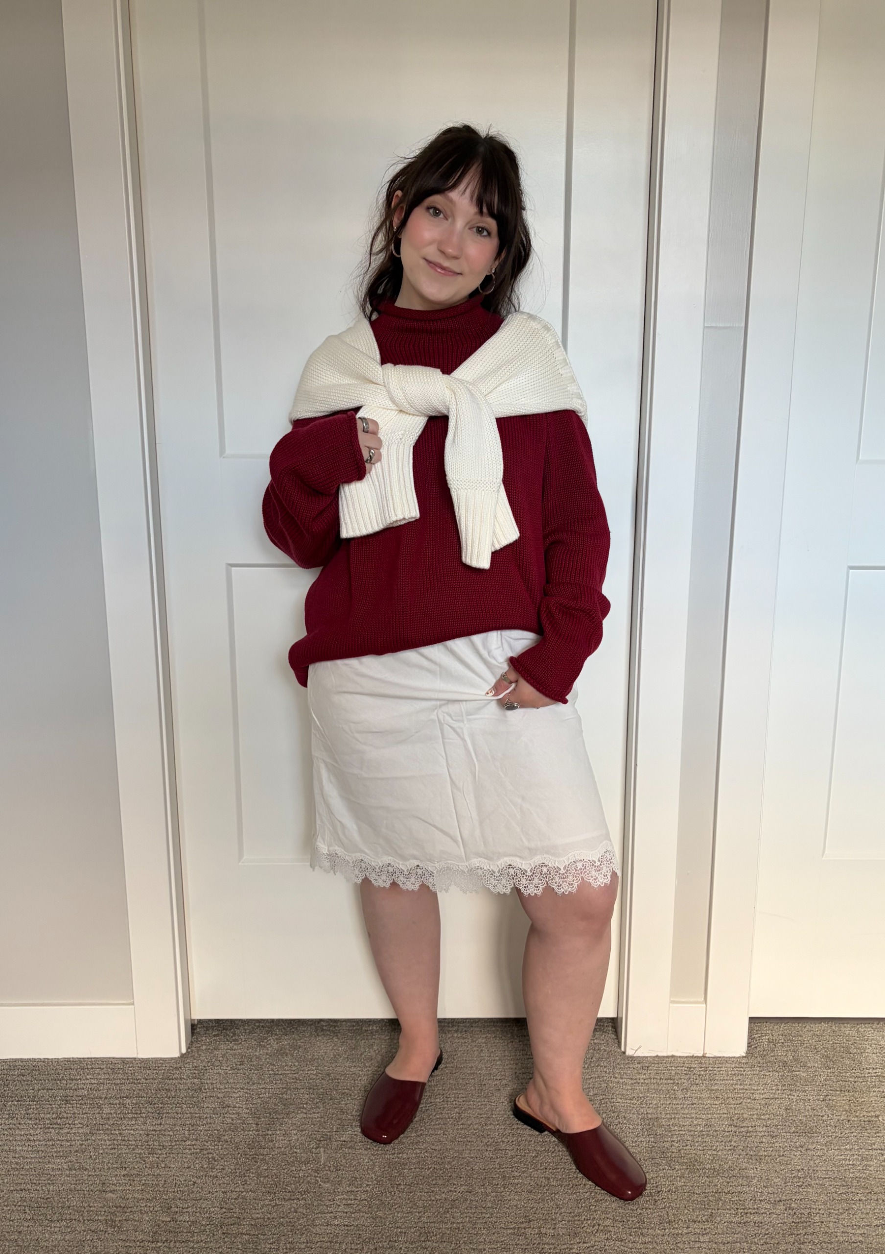 Meguire Hennes tried J.Crew's Tiny Rollneck Sweater for styling review