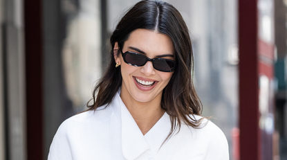 kendall jenner wears tennis whites for the 2024 us open in new york city