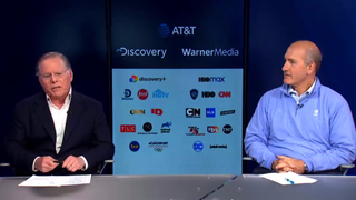 David Zaslav of Discovery and AT&T's John Stankey discuss their deal