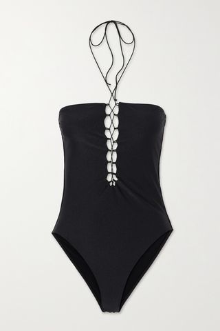 Allegra Lace-Up Swimsuit