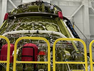A look at the Starliner capsule that will transport the first astronauts to the space station.