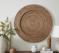 Rattan wall hanging by Layered Lounge