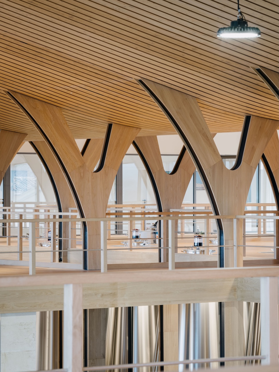 modern architecture at Ch&amp;acirc;teau Cantemerle