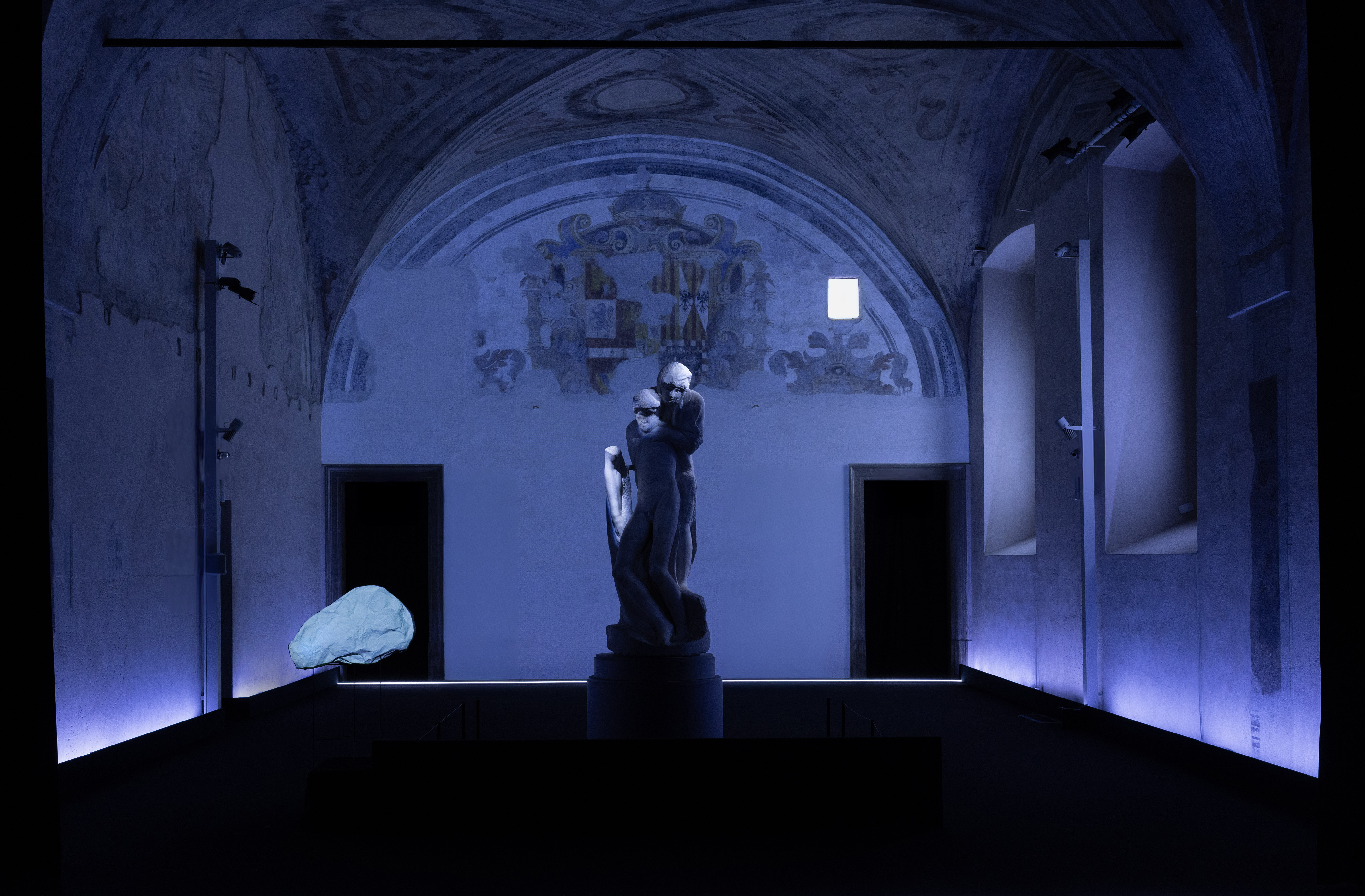 Robert Wilson installation during Salone del Mobile 2025