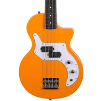 Orange O BassOkoume body | Maple neck | Purpleheart fretboard | 34" scale | Split coil pickup