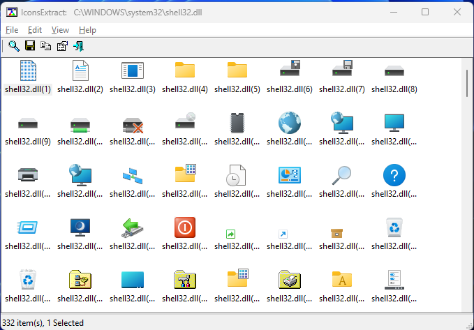 Shell32 Dll Icons