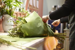 florists - one of the businesses open during lockdown