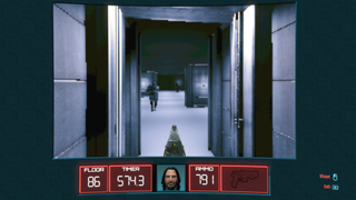An image of a Doom easter egg in Cyberpunk 2077.