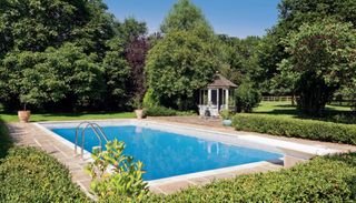 suffolk farmhouse swimming pool