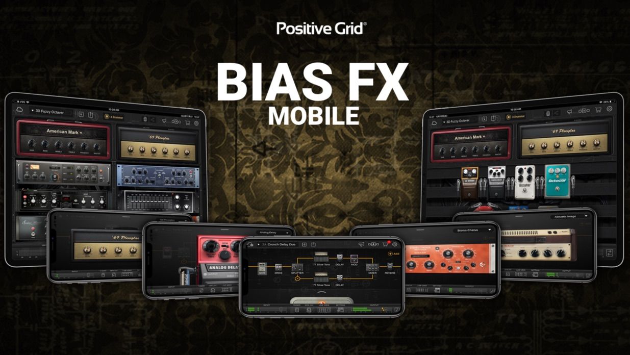 Positive Grid offers free BIAS FX Mobile download to help musicians ...