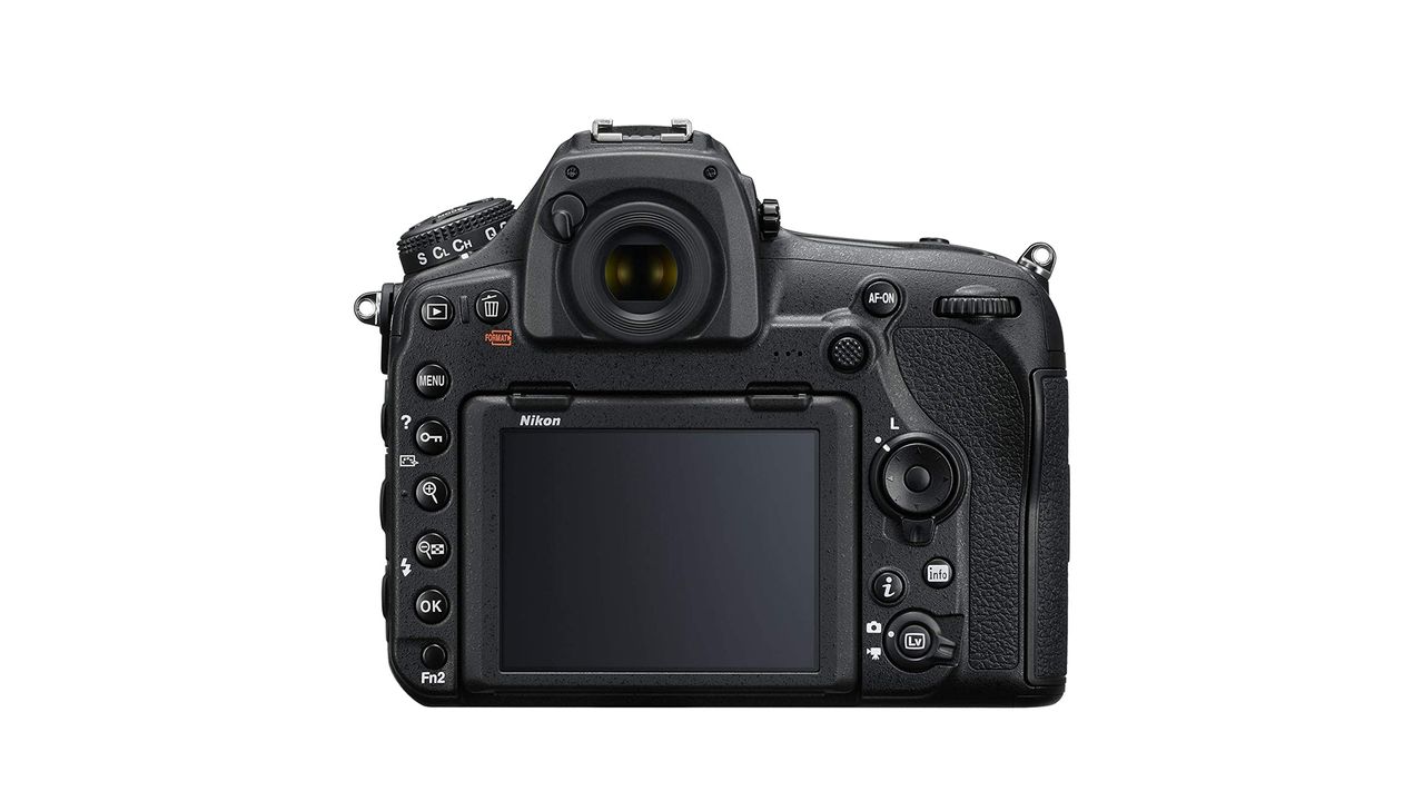 Rear view of Nikon D850