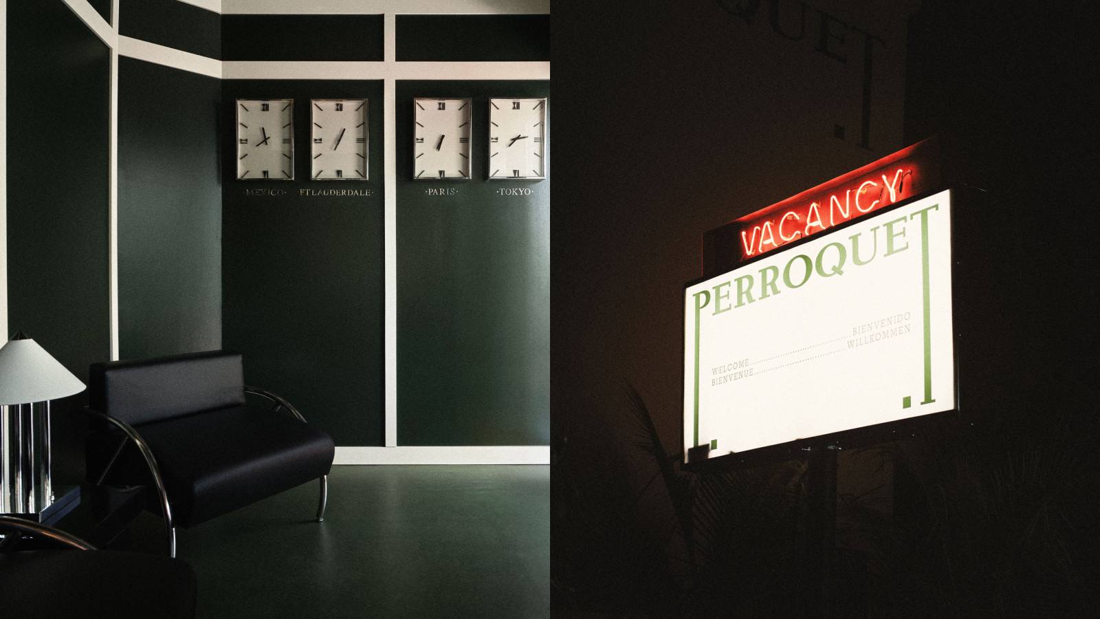 perroquet hotel florida interior design