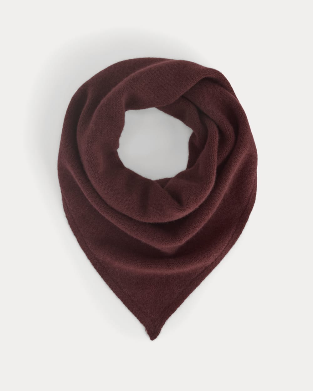 Cashmere Lovergirl Large Kerchief | Burgundy - Os