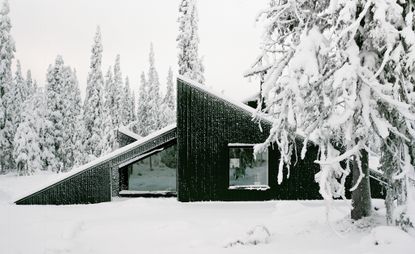 This wooden cabin