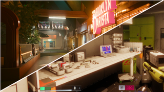 Marathon and Cyberpunk 2077 with vignette and chromatic aberration effects enabled.
