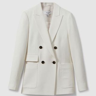 Larsson Double Breasted Twill Blazer 
