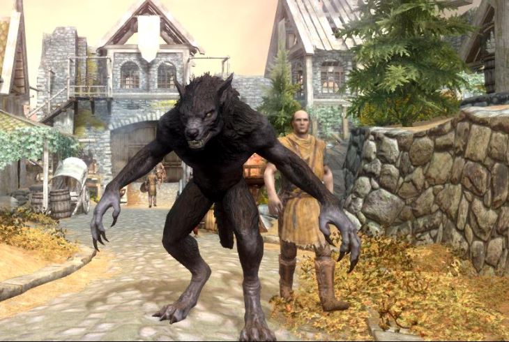 Skyrim werewolf