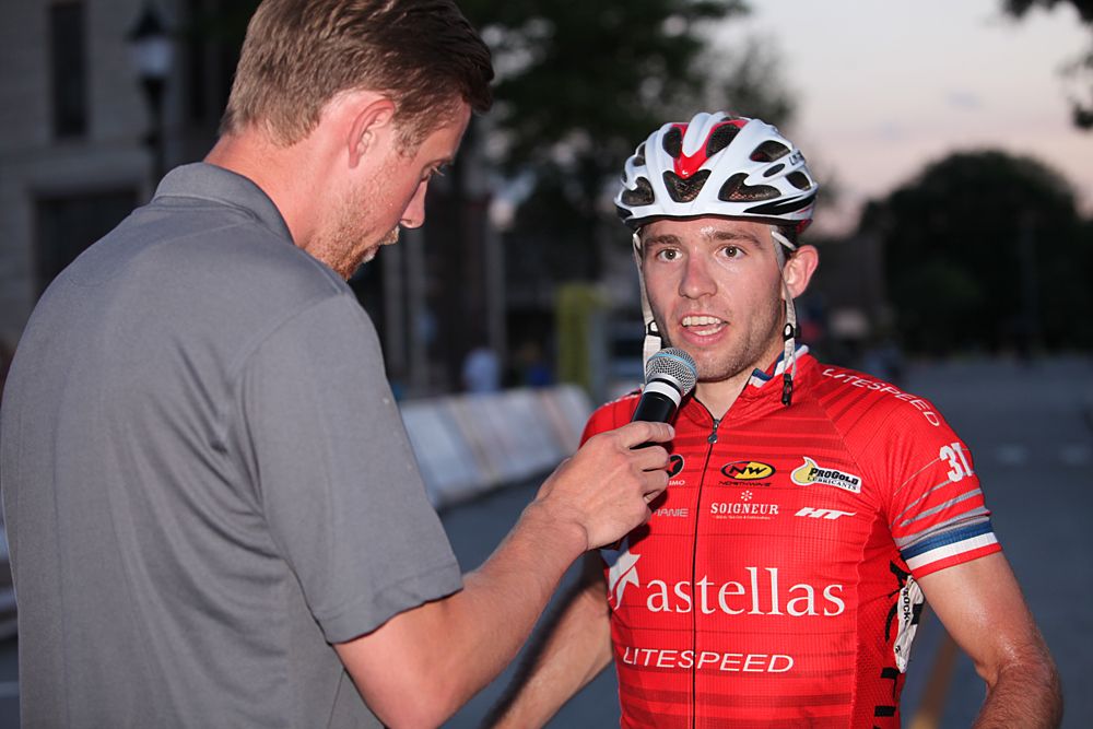 Winner Brandon Feehery (Astellas)