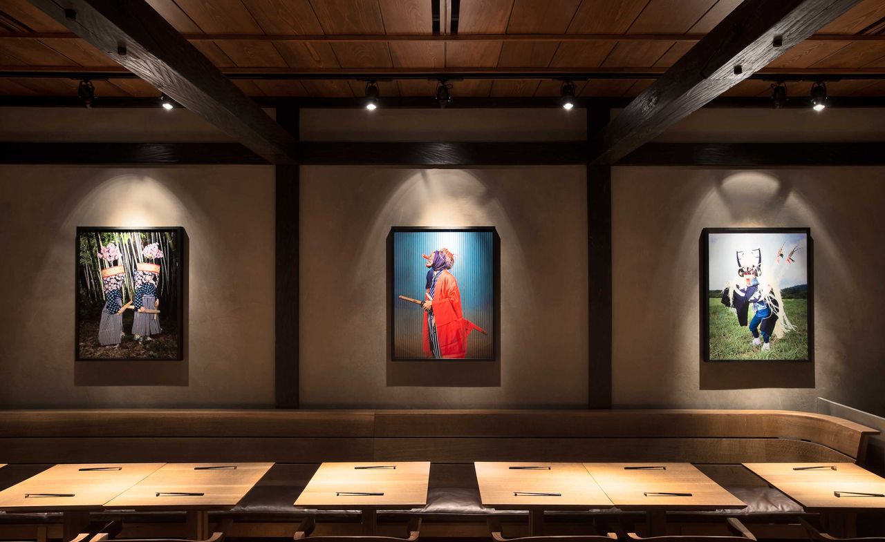 Hiroki restaurant dining room, Philadelphia, USA