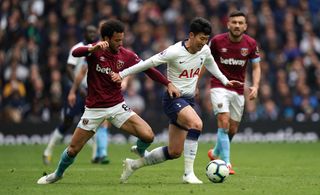 Son Heung-min wasted an early chance for Tottenham