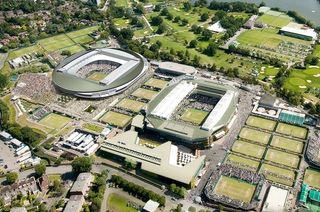 No. 1 Court now has a retractable roof for the first time