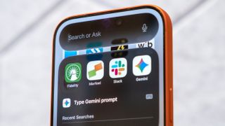 iOS 27 Siri AI running on iPhone 17 Pro.