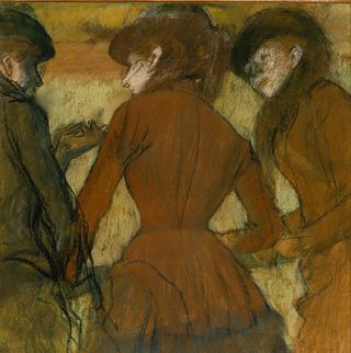 Degas - Three Women at the Races (1885)