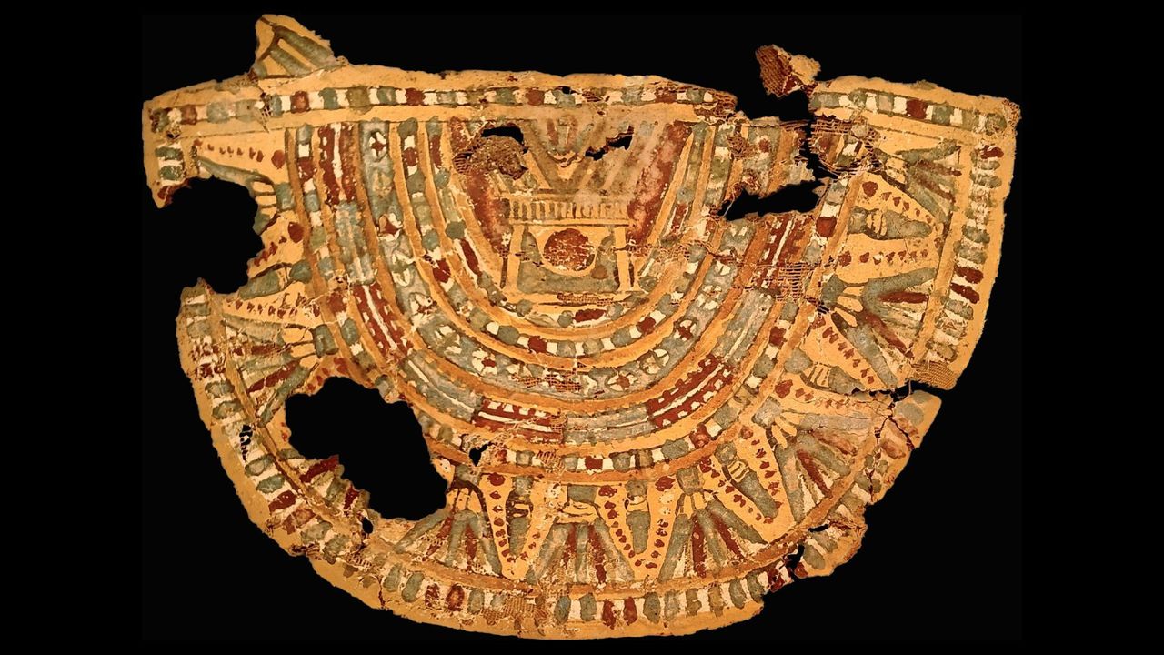 Artifacts retrieved by the joint Egyptian-Italian archaeological mission from the tombs in Aswan