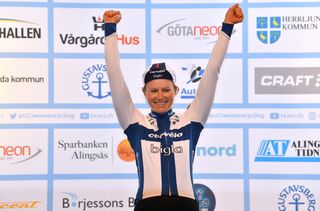 Crescent Vargarda winner Lotta Lepistö (Cervelo-Bigla)