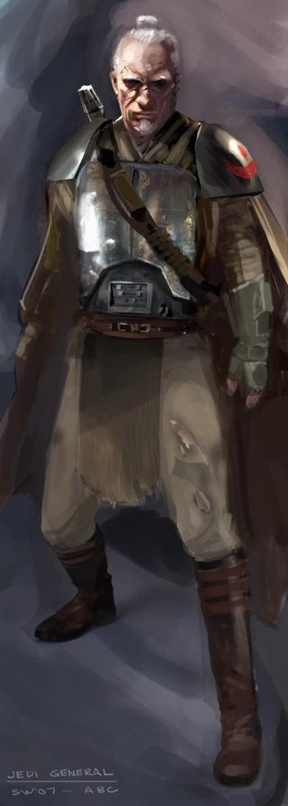 Jedi Master General Kota, a survivor of the Great Jedi Purge in